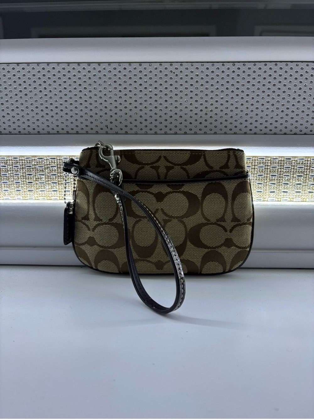 Coach Signature Wristlet